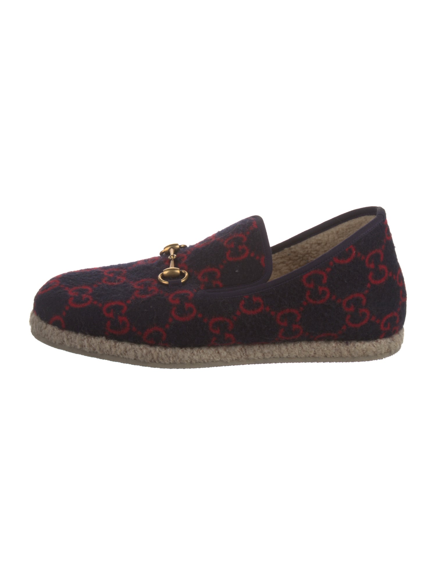 Gucci GG Supreme Wool Espadrilles