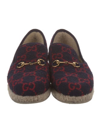 Gucci GG Supreme Wool Espadrilles