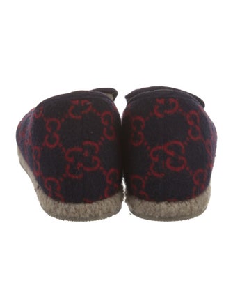 Gucci GG Supreme Wool Espadrilles