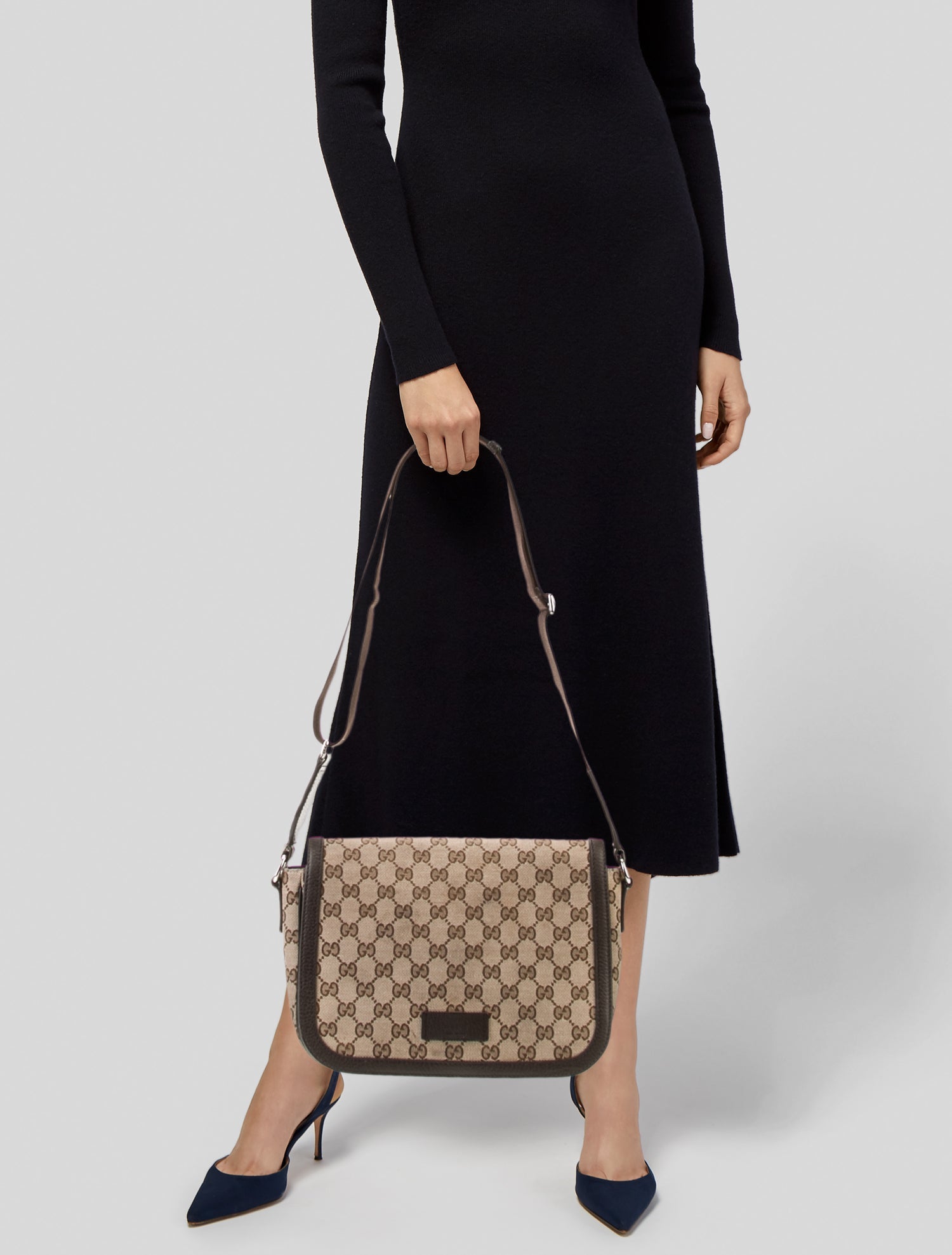 Gucci GG Canvas Crossbody Bag