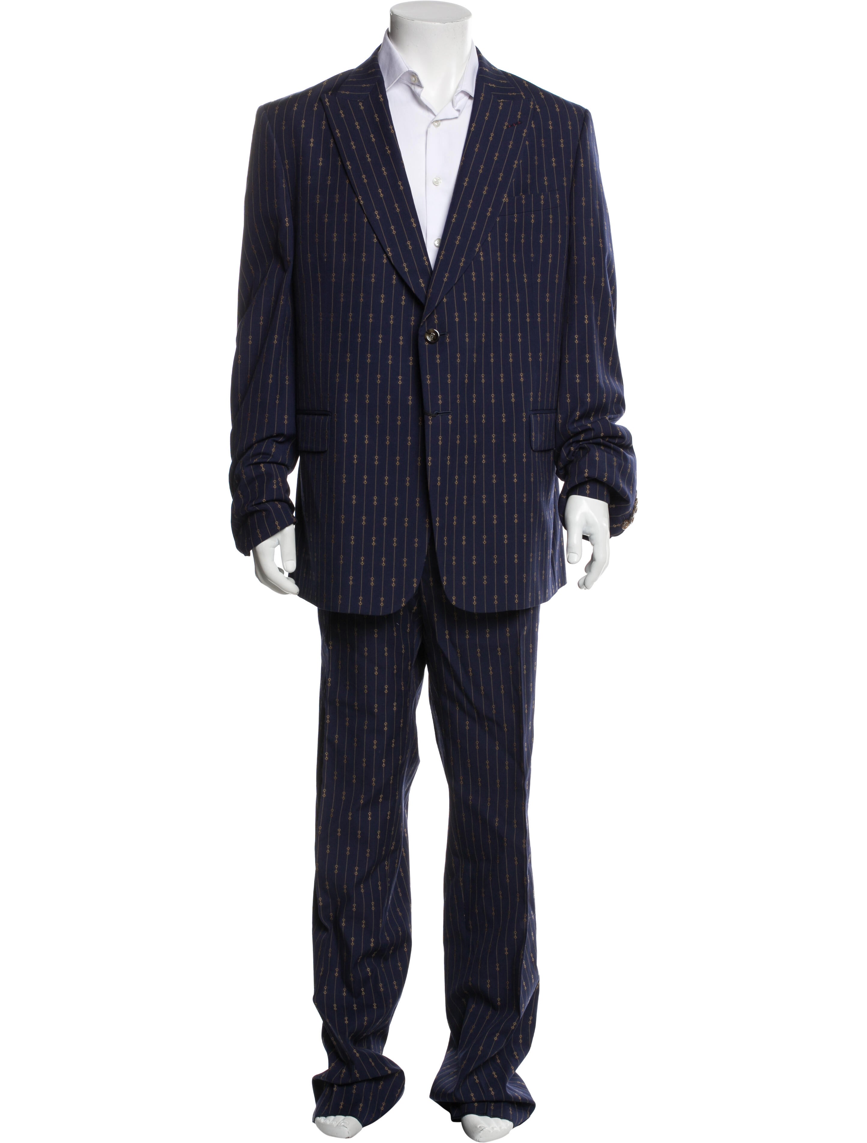 Gucci 2023 Horsebit Accent Two-Piece Suit