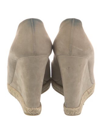 Gucci Interlocking G Logo Suede Espadrilles