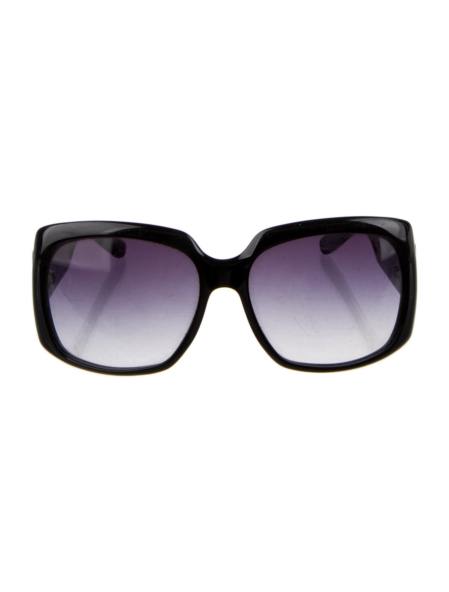 Gucci Microguccissima Pattern Oversize Sunglasses