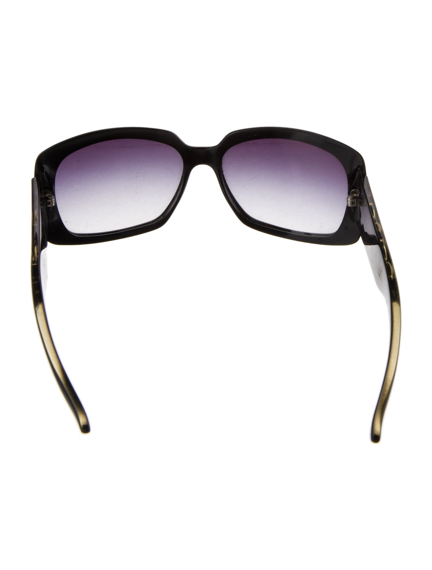 Gucci Microguccissima Pattern Oversize Sunglasses