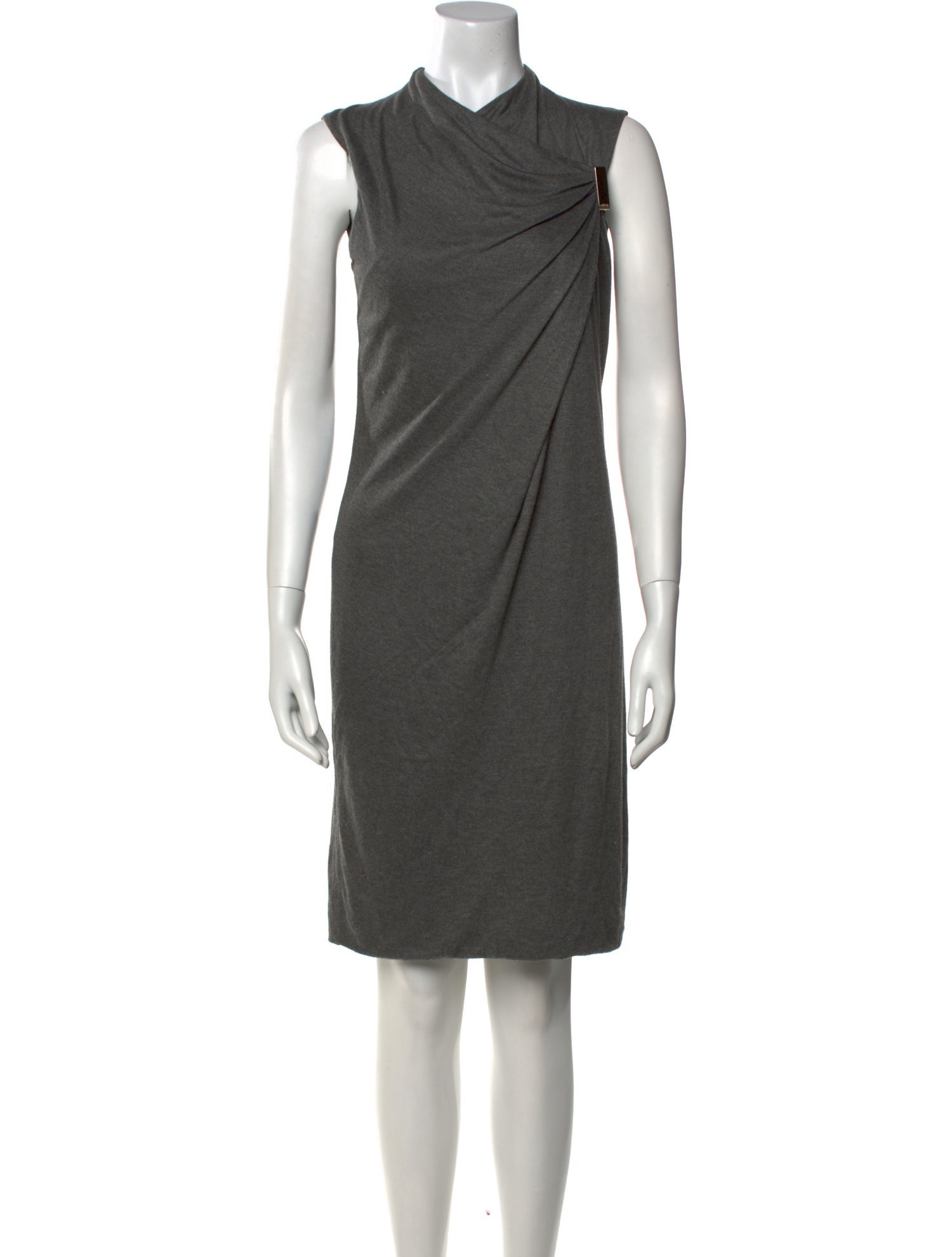 Gucci Cowl Neck Knee-Length Dress
