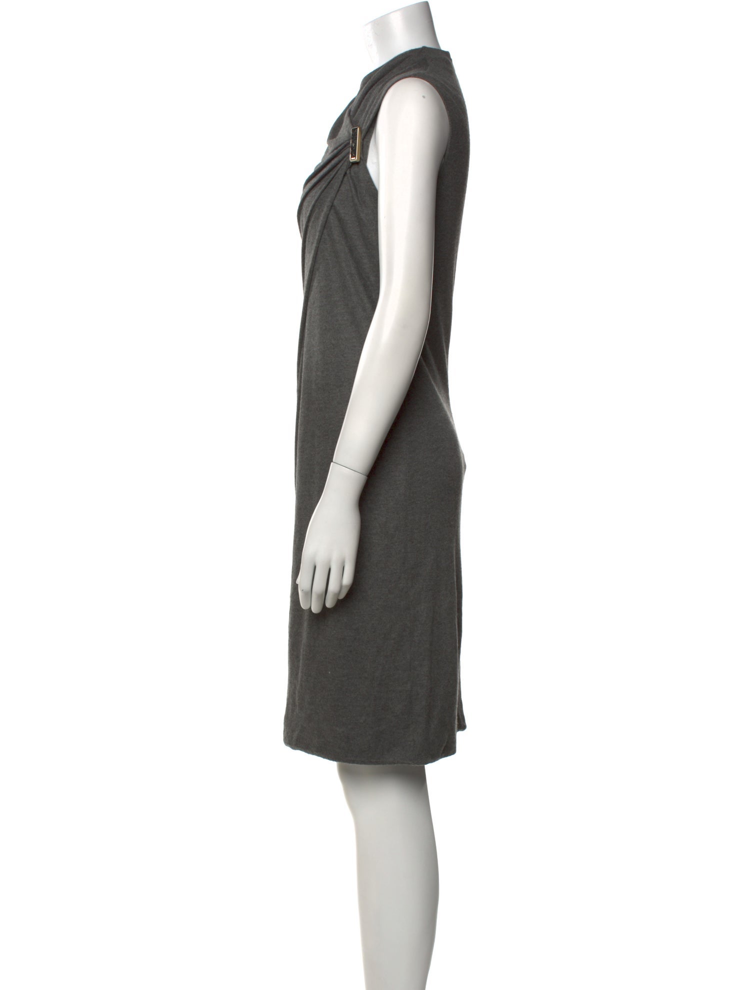 Gucci Cowl Neck Knee-Length Dress