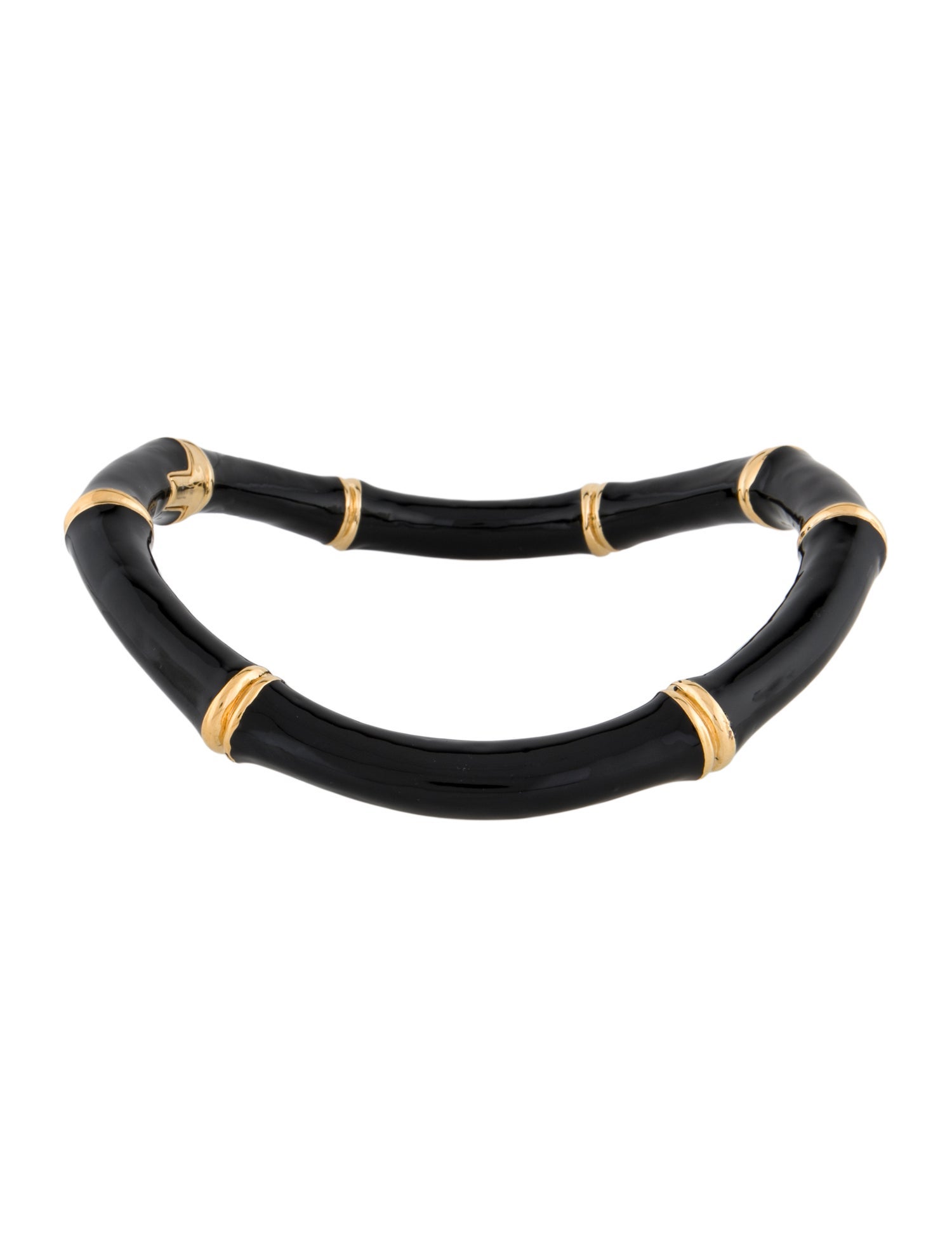 Gucci Enamel Bamboo Choker Necklace