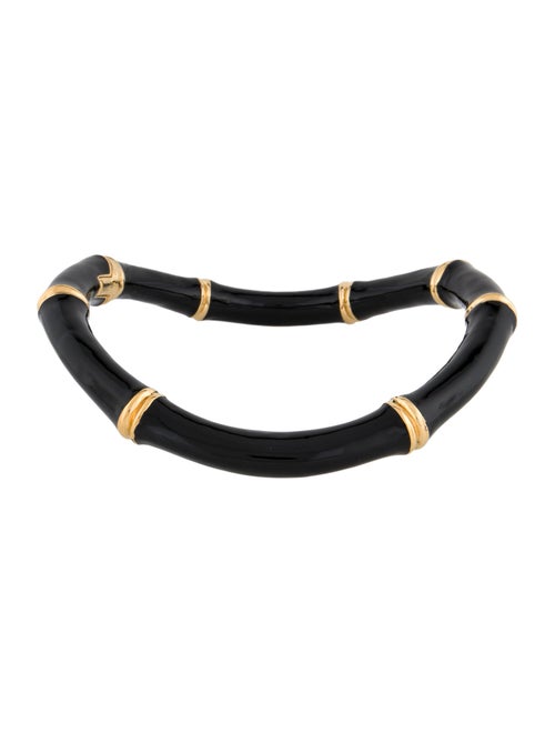 Gucci Enamel Bamboo Choker Necklace