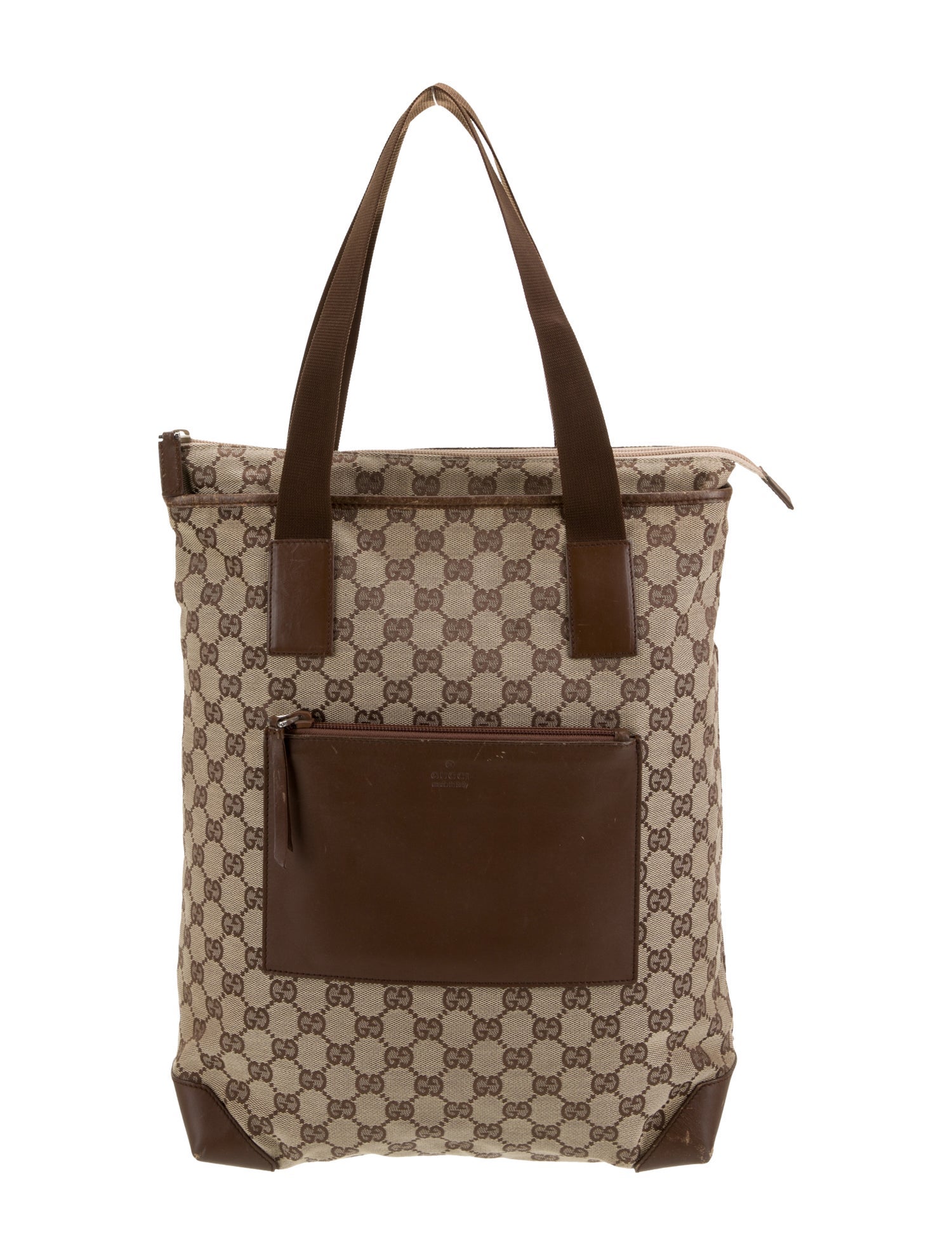 Gucci GG Canvas Weekender Bag Vintage