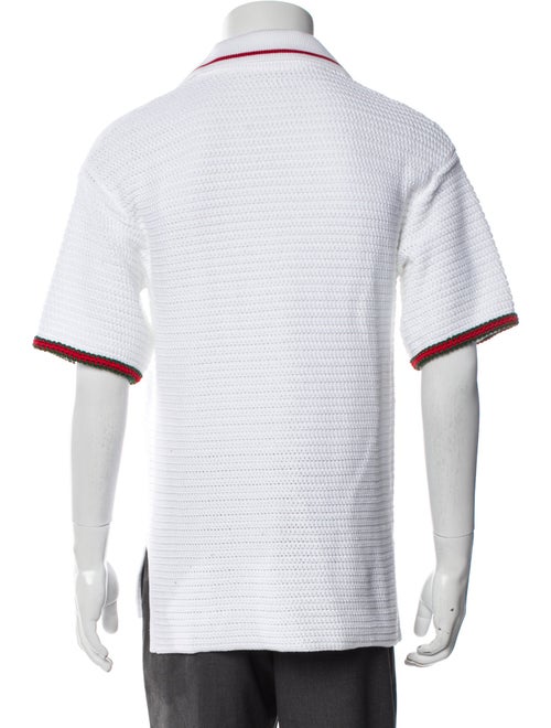 Gucci 2024 Web Accent Polo Sweater