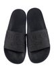 Gucci Interlocking G Logo Rubber Slides