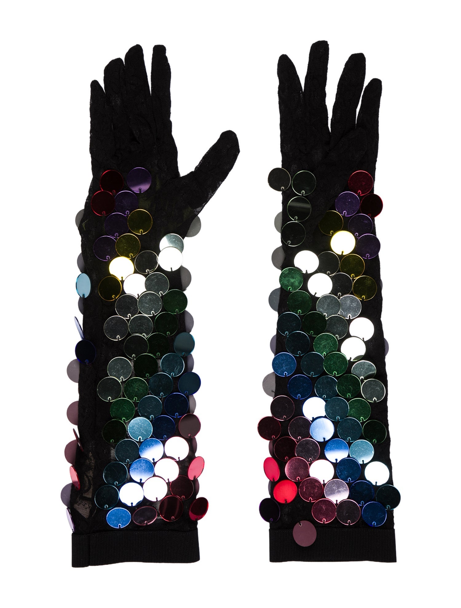 Gucci Sequin gloves
