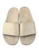 Gucci Microguccissima Pattern Leather Slides