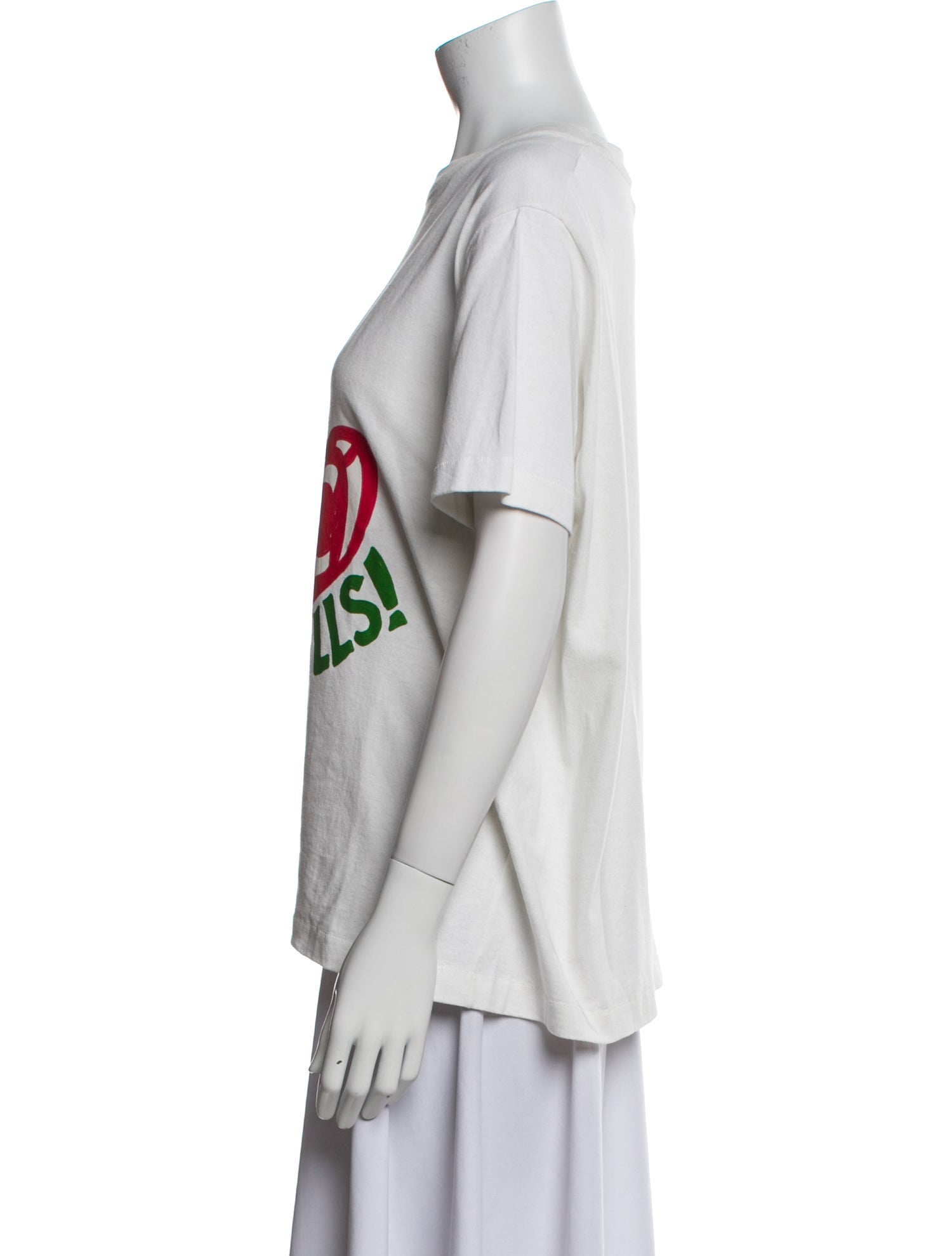 Gucci Graphic Print Crew Neck T-Shirt