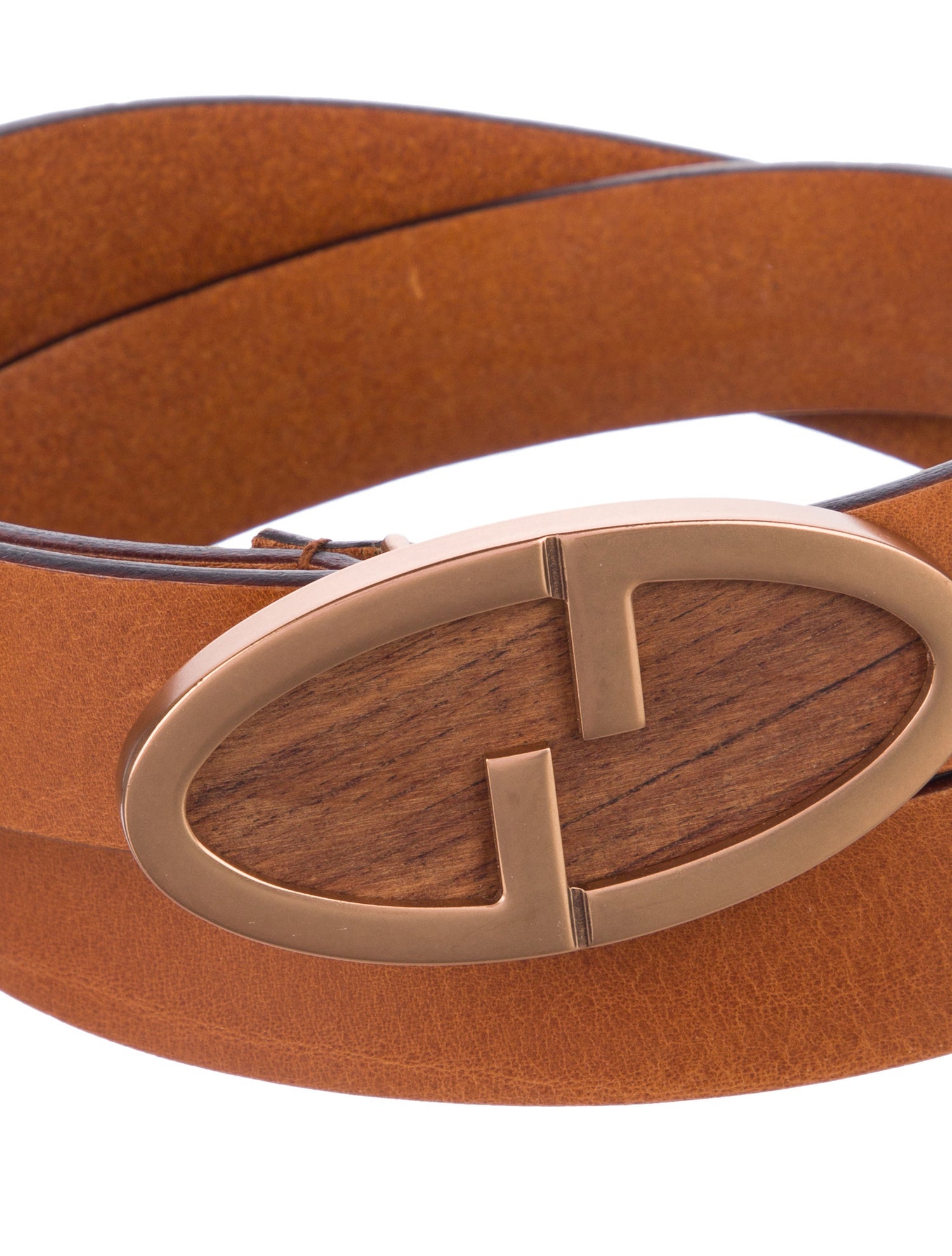 Gucci GG Logo Leather Waist Belt