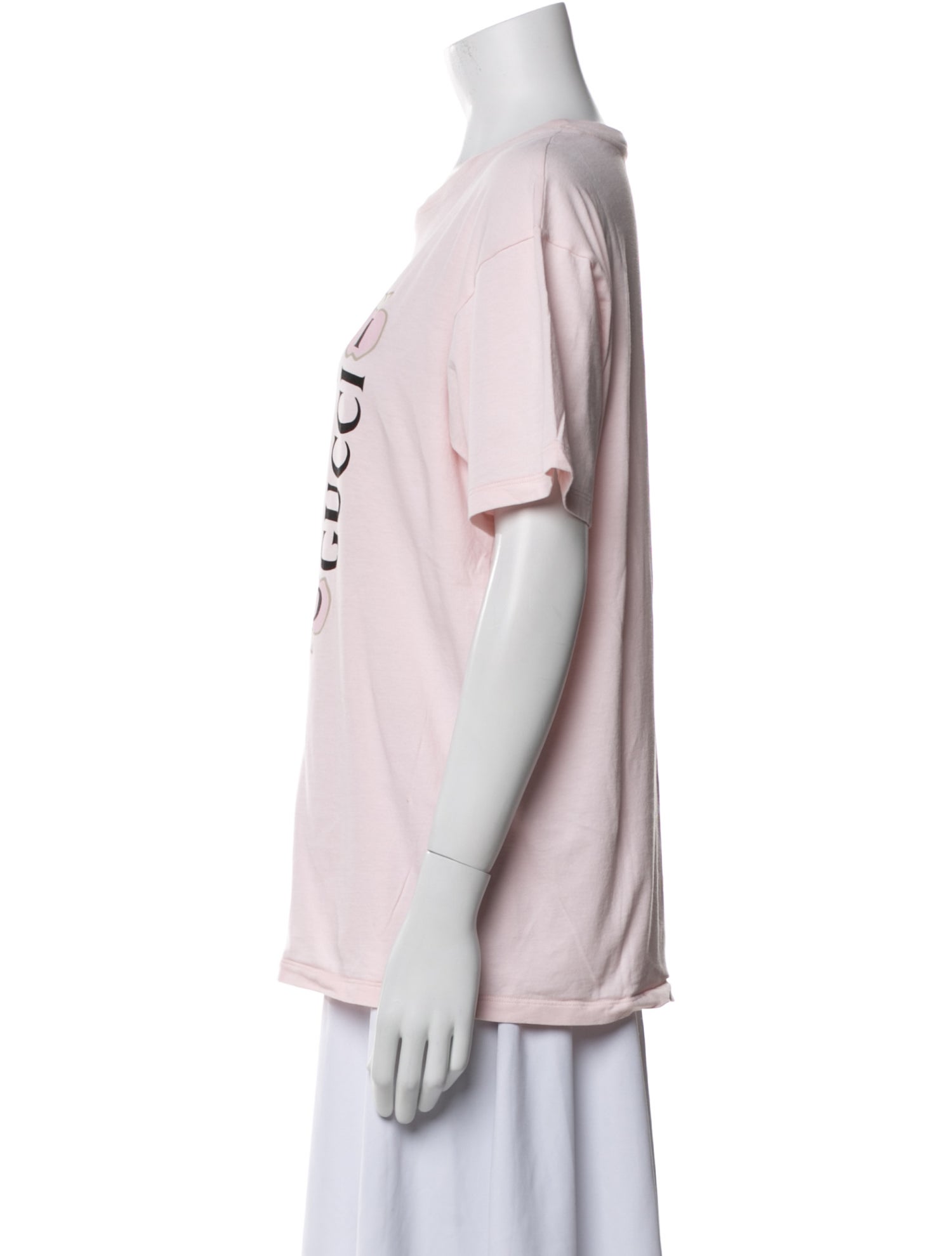 Gucci Graphic Print Crew Neck T-Shirt