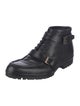 Gucci 1955 Horsebit Accent Leather Lace-Up Boots