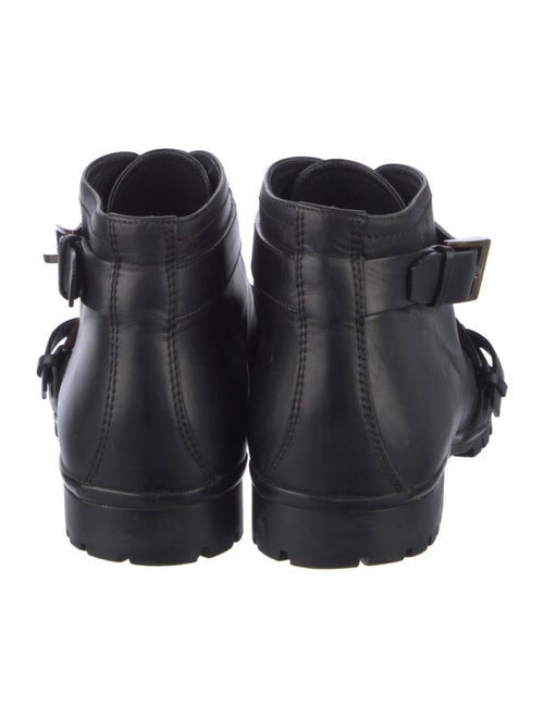 Gucci 1955 Horsebit Accent Leather Lace-Up Boots