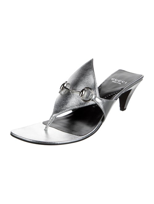 Gucci Leather Slides