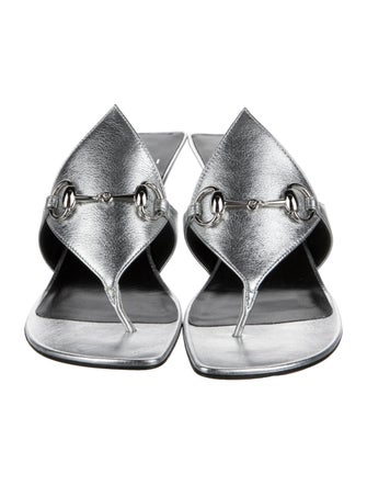 Gucci Leather Slides