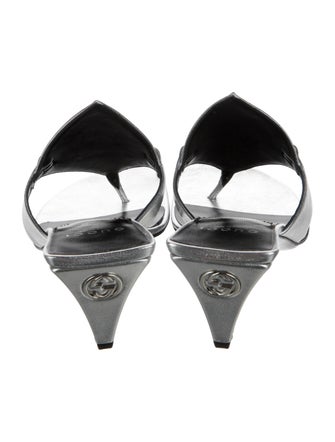 Gucci Leather Slides