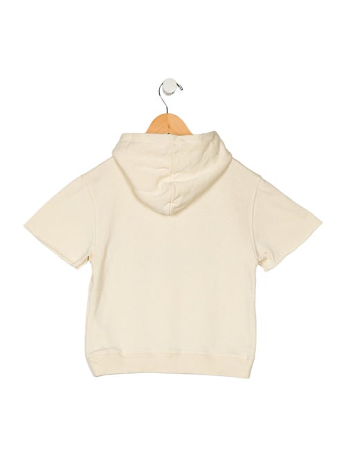 Gucci Boys' Graphic Short Sleeve Hooded Sweatshirt