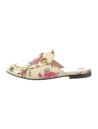 Gucci Horsebit Accent Leather Mules