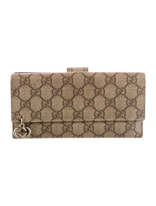 Gucci GG Supreme Continental Wallet