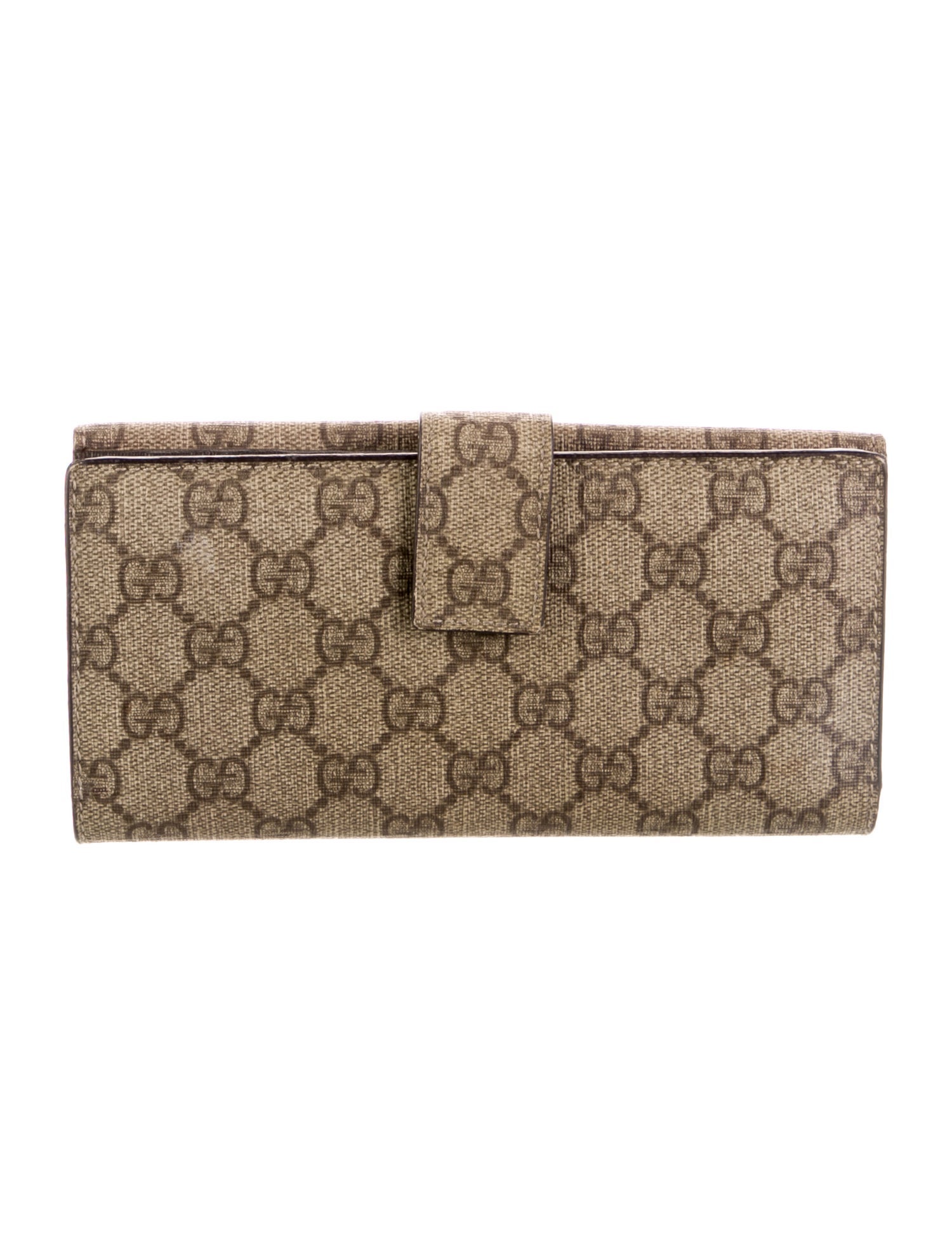 Gucci GG Supreme Continental Wallet