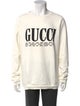Gucci Graphic Print Crew Neck Pullover