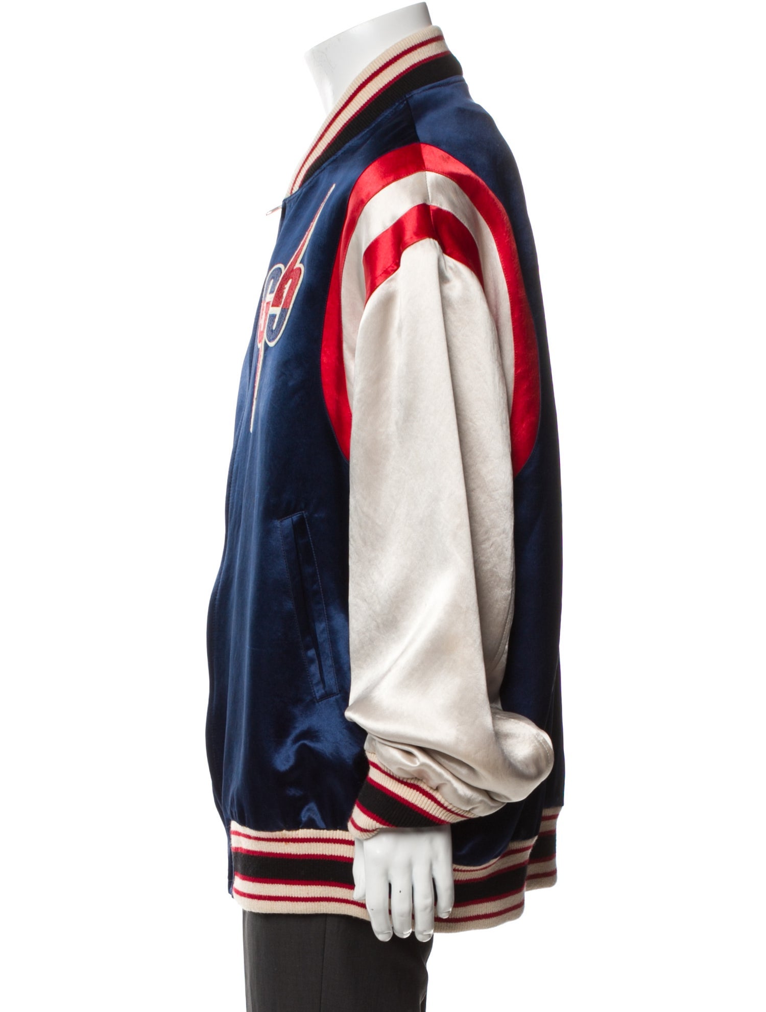 Gucci 2019 Striped Varsity Jacket
