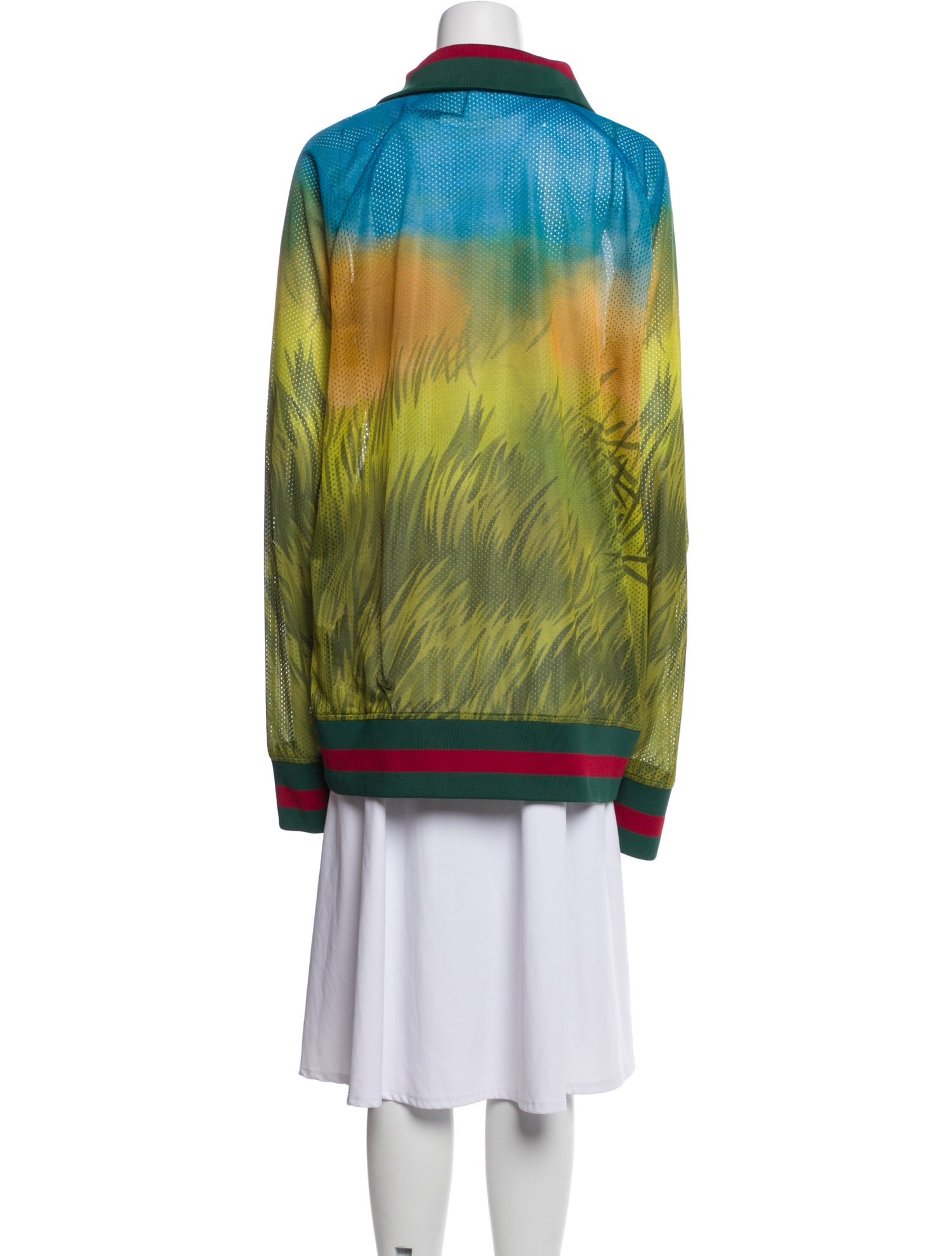 Gucci sn Web Accent Parka