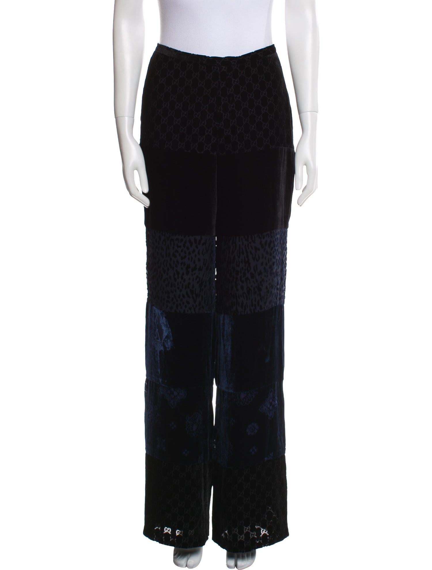 Gucci Printed Wide Leg Pants