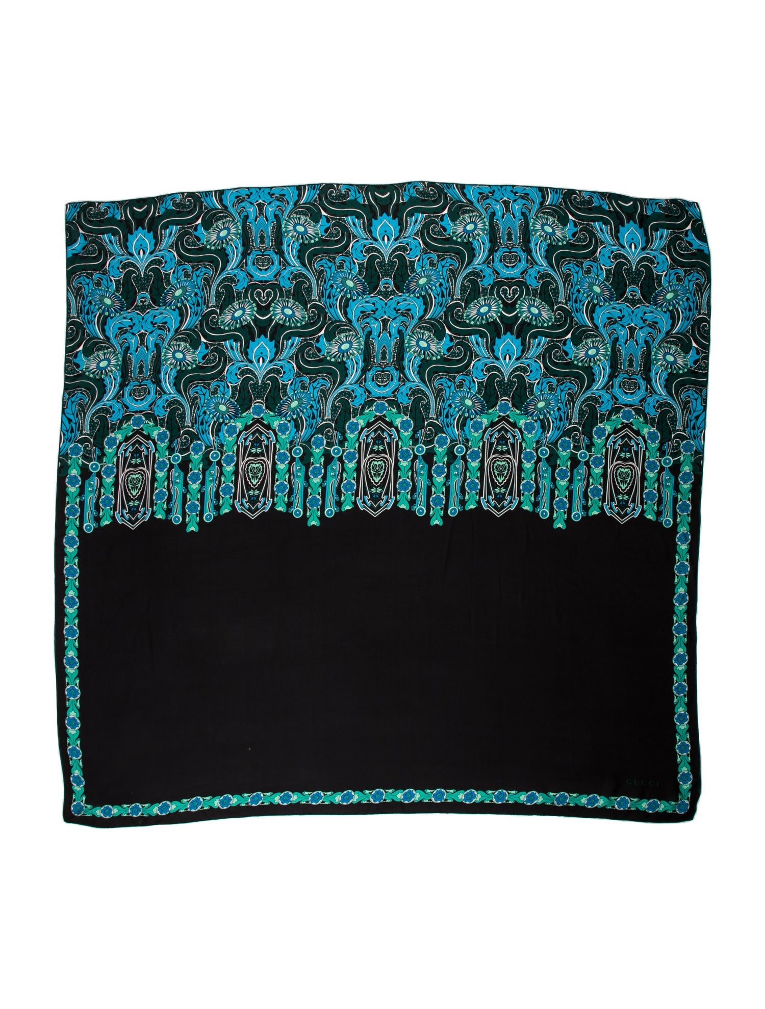 Gucci Silk Printed Scarf