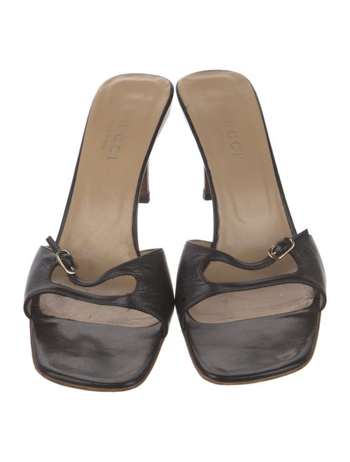 Gucci GG Canvas Canvas Mules