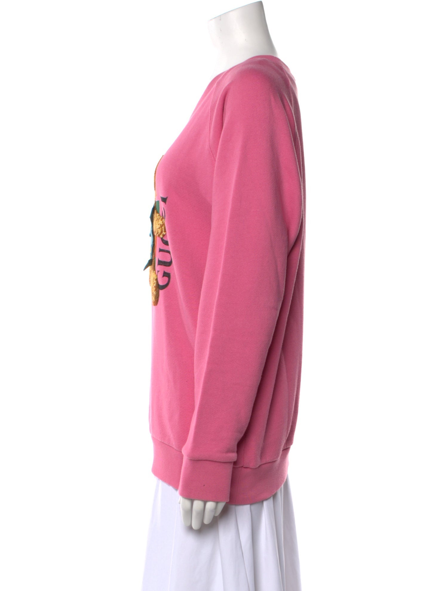 Gucci Graphic Print Crew Neck Sweatshirt