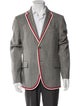 Gucci Wool Grosgrain Trim Blazer