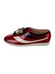 Gucci Patent Leather Colorblock Pattern Sneakers