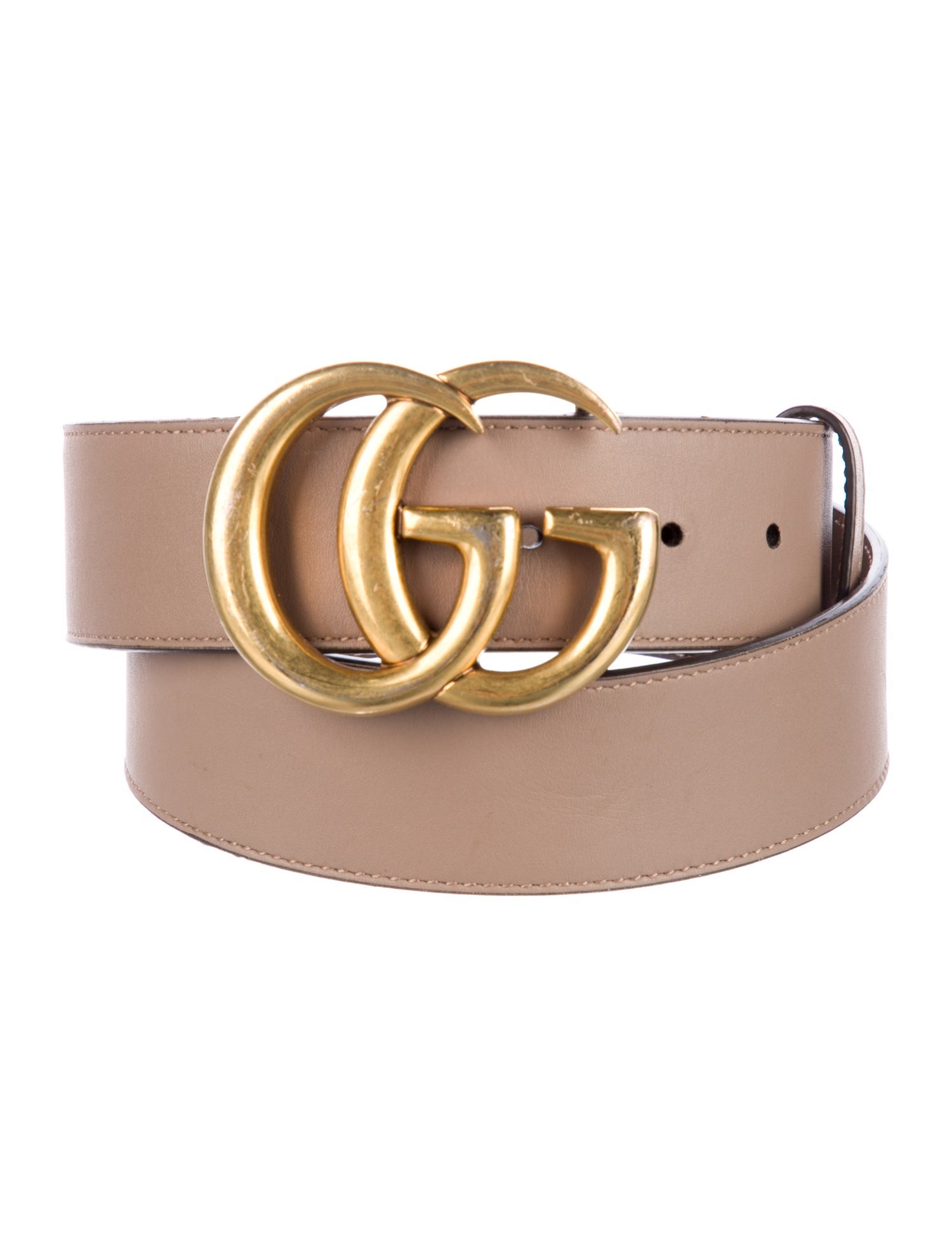 Gucci Double G Logo Leather Belt Kit