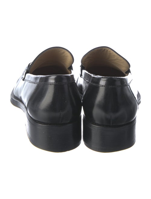 Gucci Horsebit Accent Leather Loafers