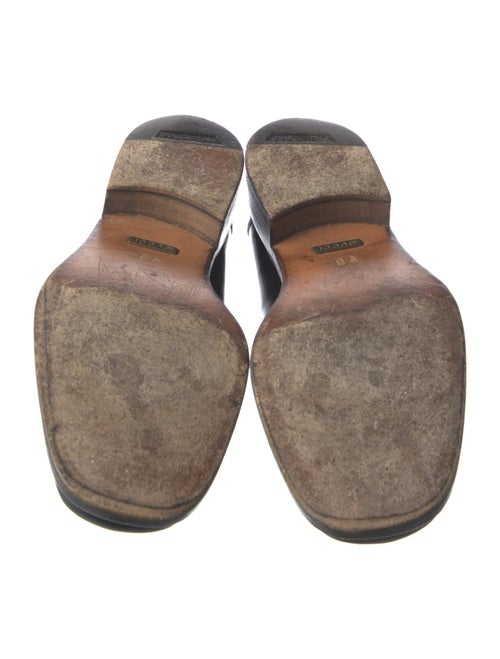 Gucci Horsebit Accent Leather Loafers