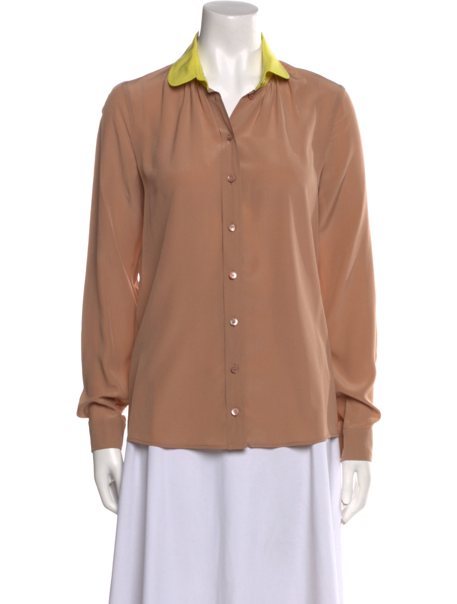 Gucci 2011 Silk Button-Up Top