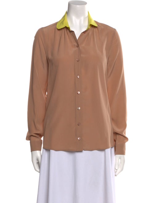 Gucci 2011 Silk Button-Up Top
