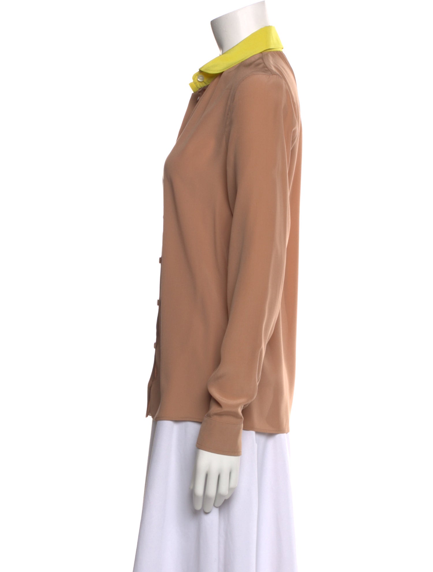 Gucci 2011 Silk Button-Up Top