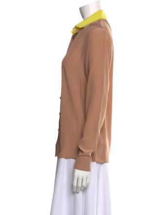 Gucci 2011 Silk Button-Up Top