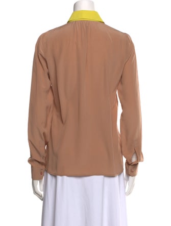 Gucci 2011 Silk Button-Up Top