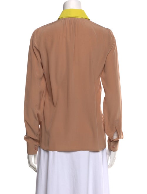 Gucci 2011 Silk Button-Up Top