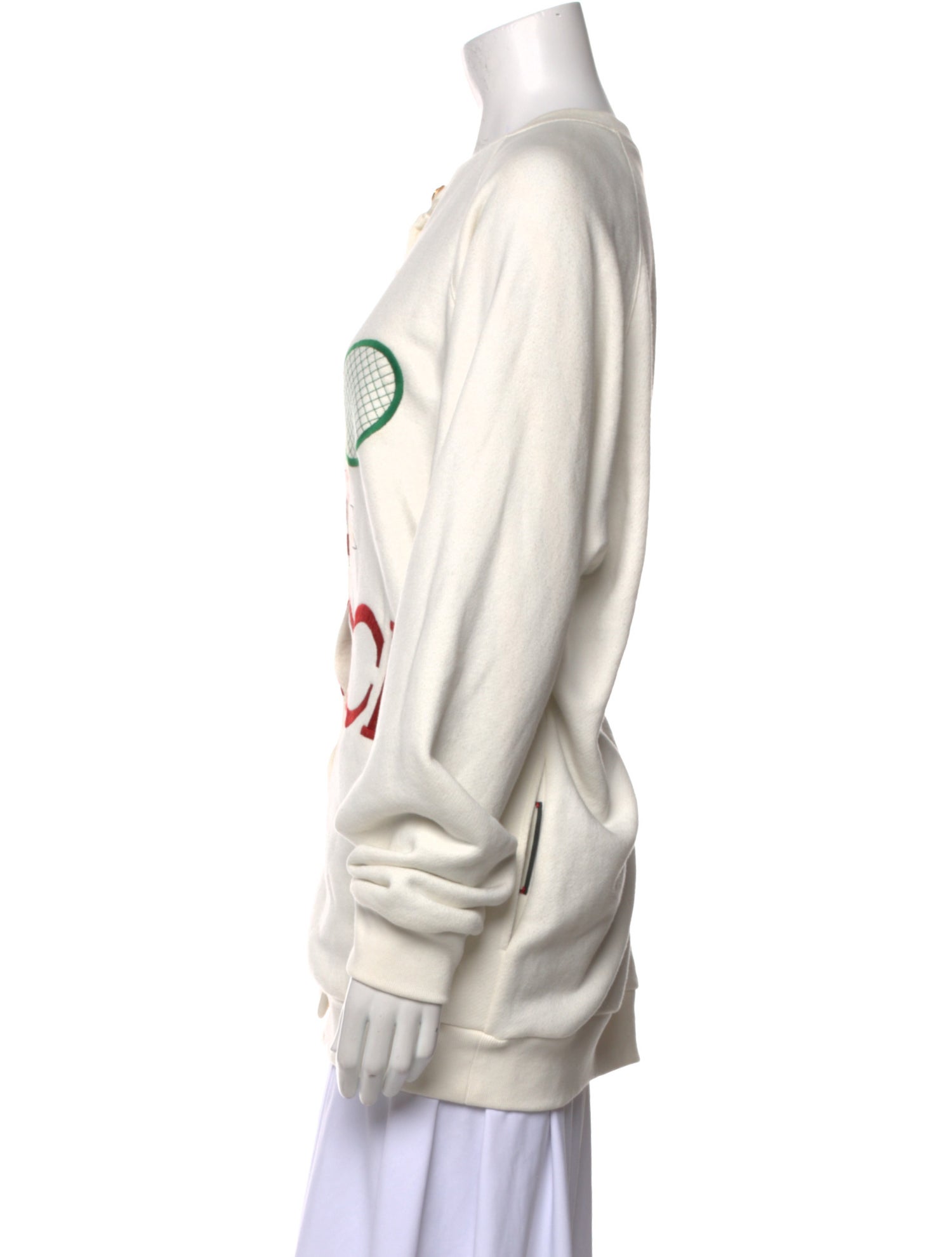 Gucci Graphic Print Crew Neck Sweatshirt