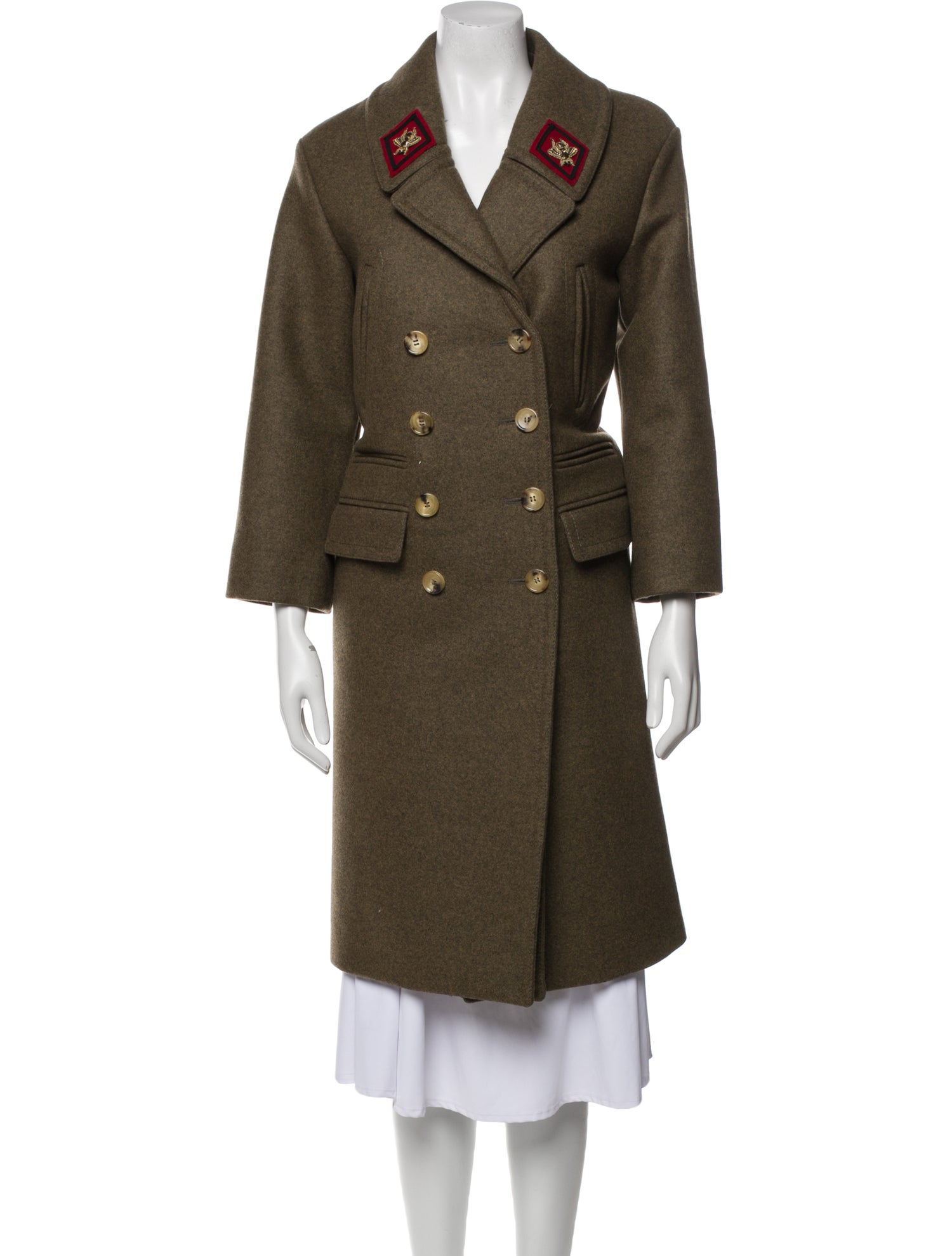 Gucci 2015 Wool Trench Coat w/ Tags