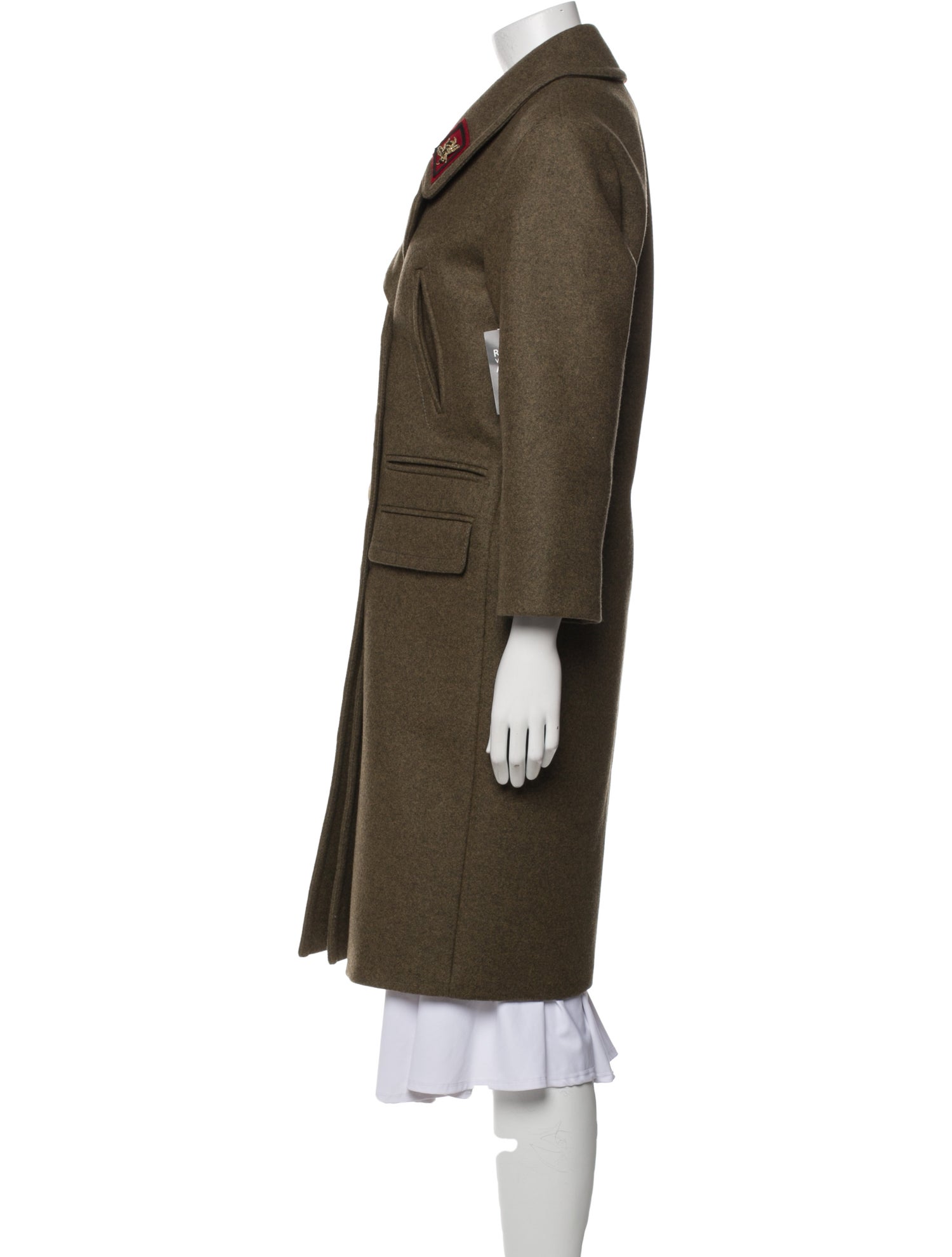 Gucci 2015 Wool Trench Coat w/ Tags